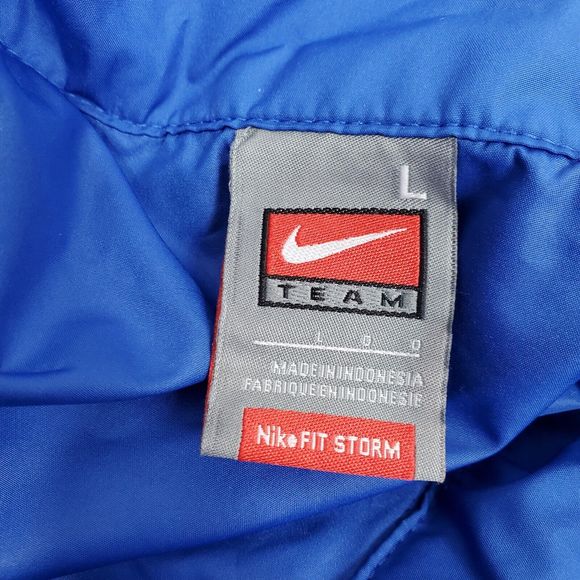 Nike Storm Fit Rain Jacket Brazilia Windbreaker Men's Large Royal Blue - Picture 12 of 16